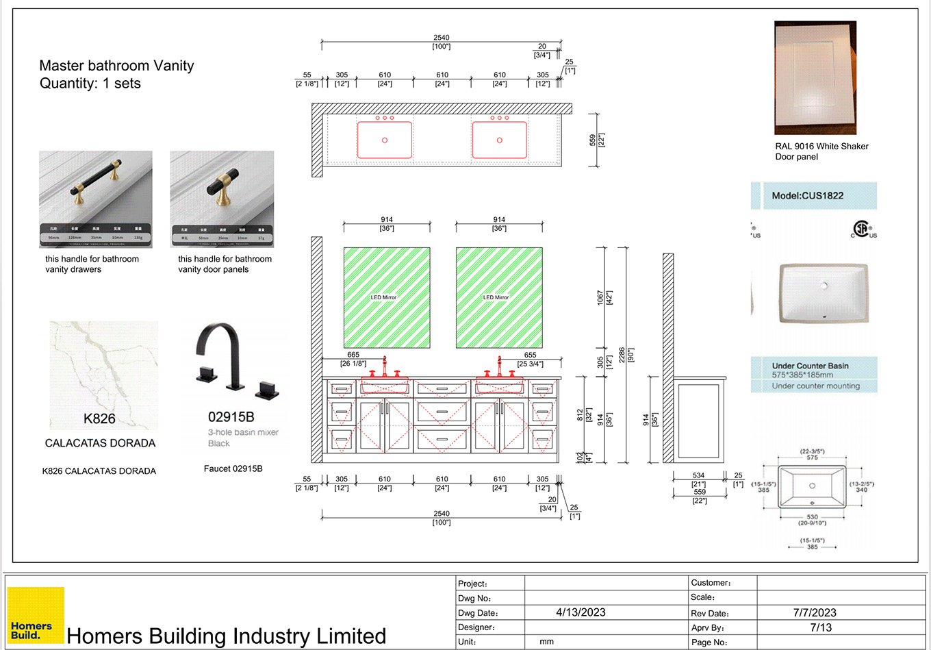 Homers Building з асобнай ракавінай для ваннай пакоі02 (2)