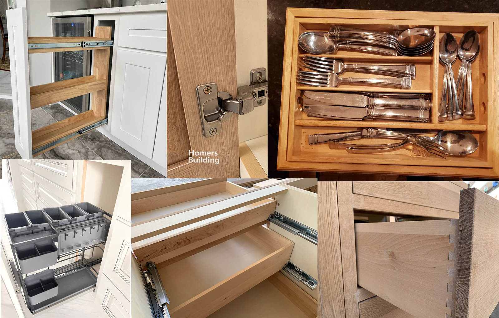 Kitchen cabinet accessories